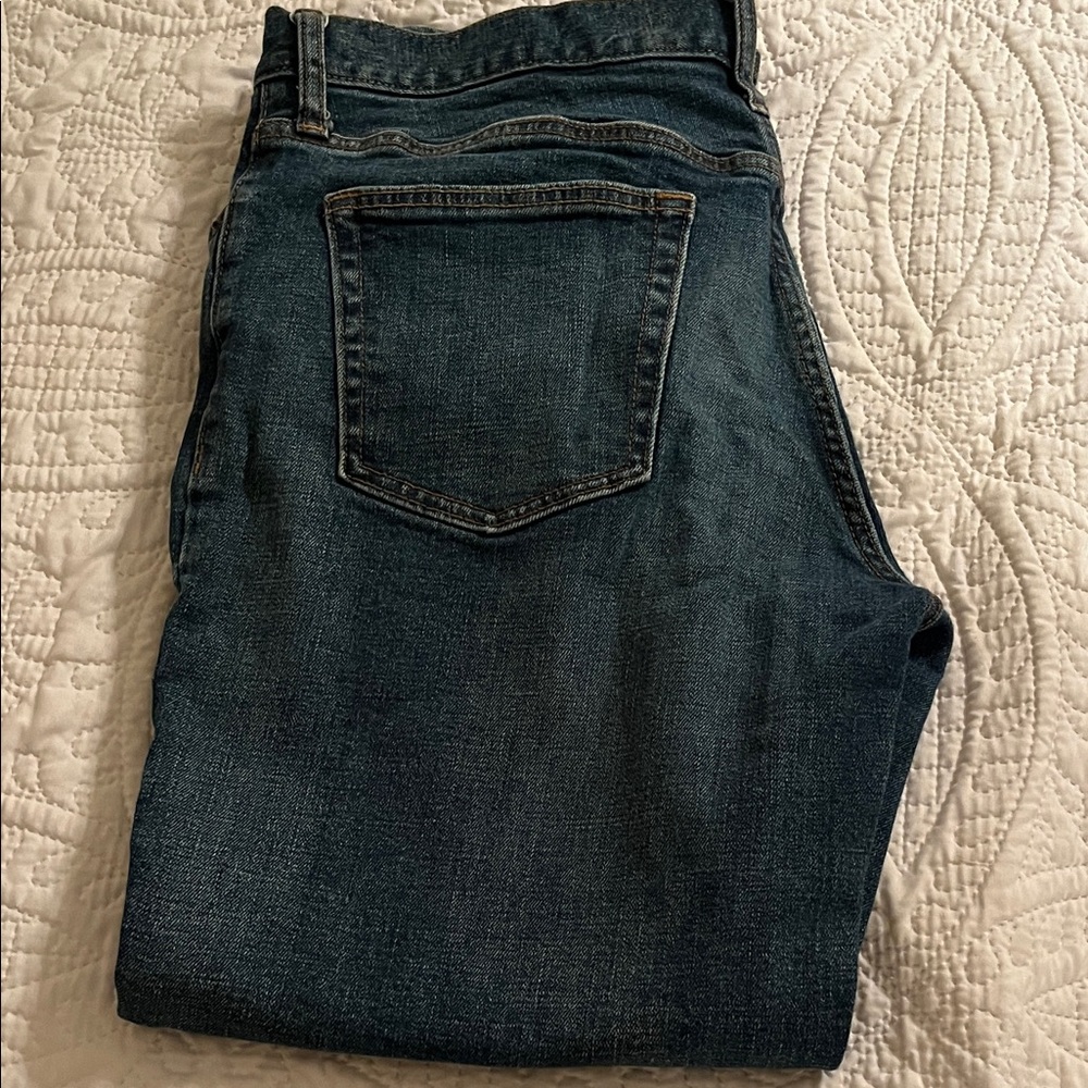 Old Navy Men's Deep Blue Loose Jeans